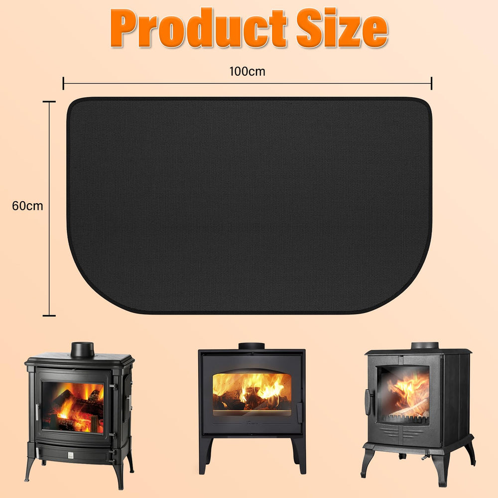 AISSOM 100 x 60 cm Fireproof Mat for Indoor Use