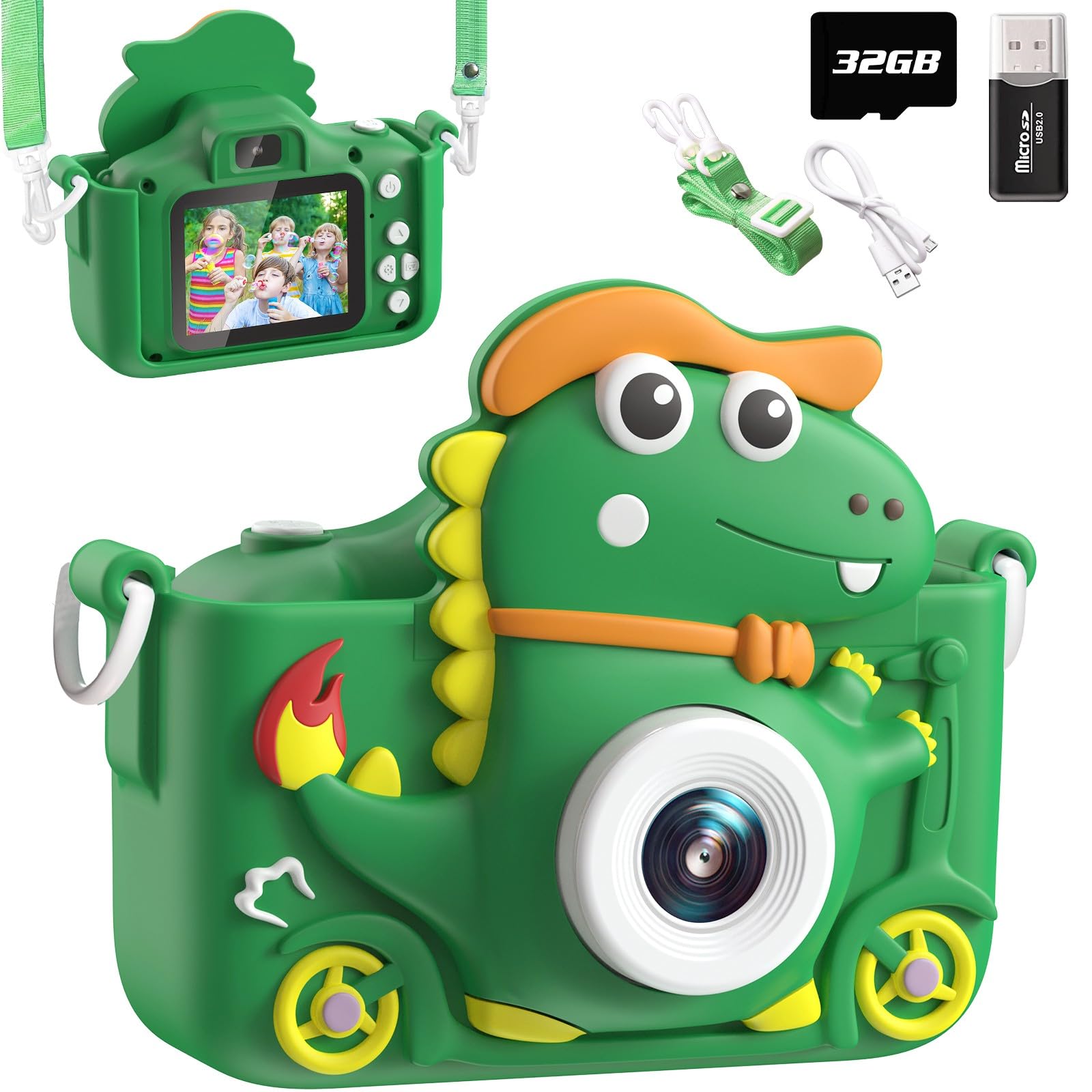 AISSOM Children's Camera Dinosaur