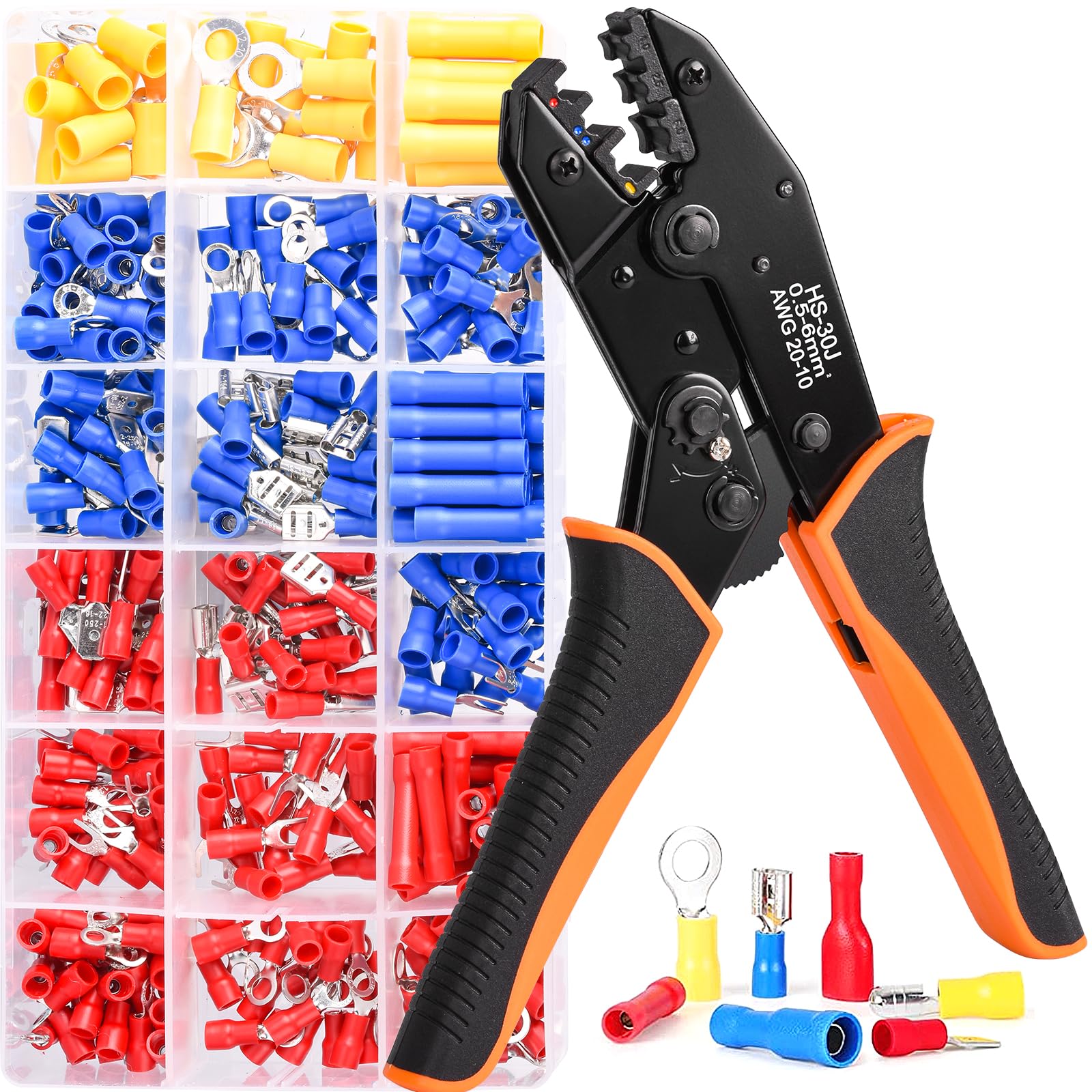AISSOM Crimping Pliers Cable Lugs Set