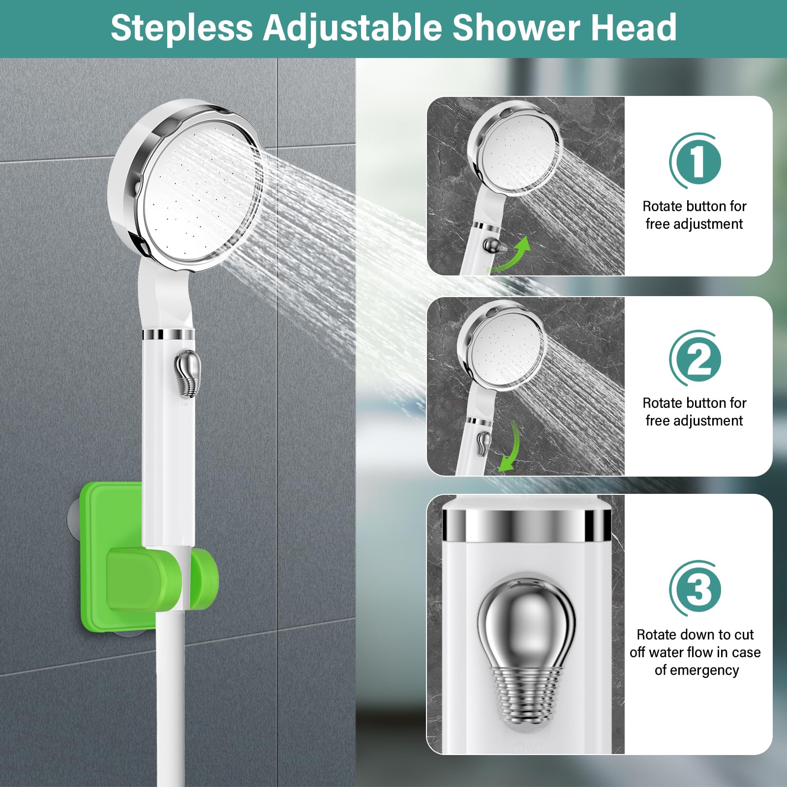 AISSOM Upgrade Portable Camping Shower