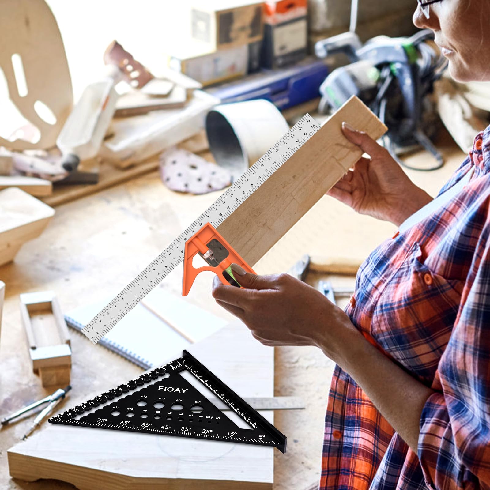 AISSOM Carpenter's Square 180 mm